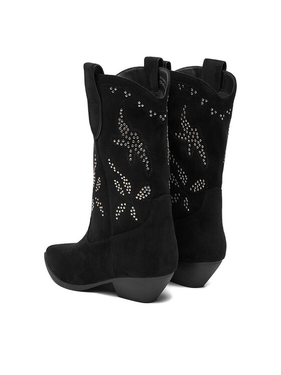 DeeZee DeeZee Καουμπόικες Μπότες & Μποτάκια CEO-R25AW09079 Μαύρο