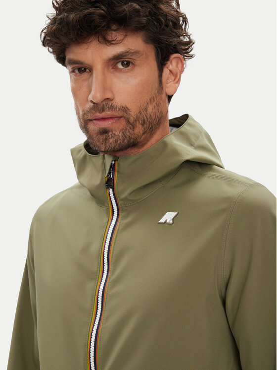 K-Way K-Way Vodootporna jakna Jacko K5123GW Zelena Regular Fit