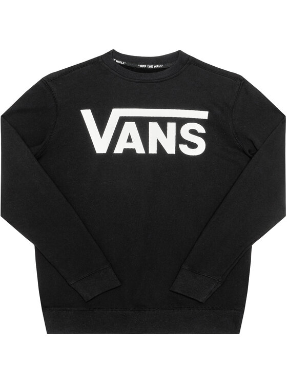 Vans Bluză Classic Crew VN0A36MZ Negru Regular Fit