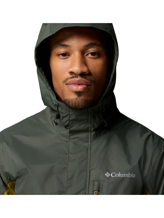 Columbia Columbia Kurtka outdoor 211717 Zielony Regular Fit