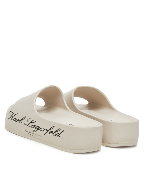 KARL LAGERFELD KARL LAGERFELD Papucs Kobo II KL86000 Fehér