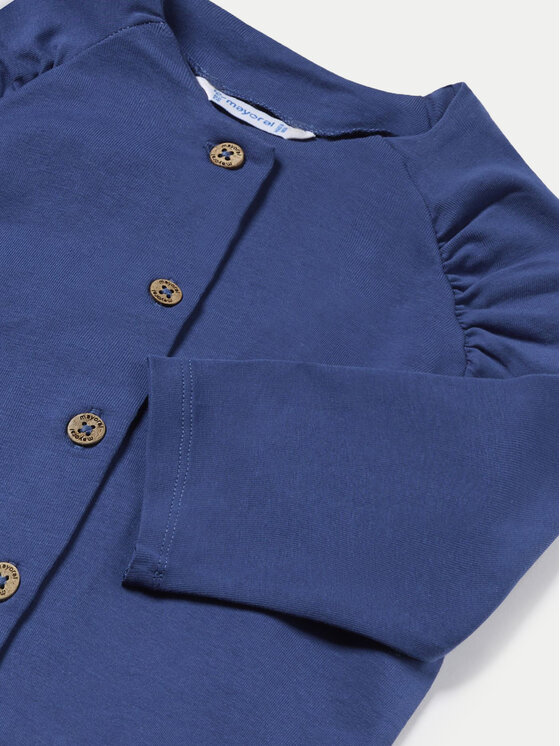 Mayoral Mayoral Комплект тишърт, пуловер и клин 01735 Син Slim Fit