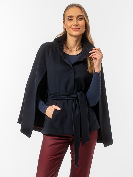 Ciepielewska Ciepielewska Marynarka Pamo Granatowy Flattering Fit