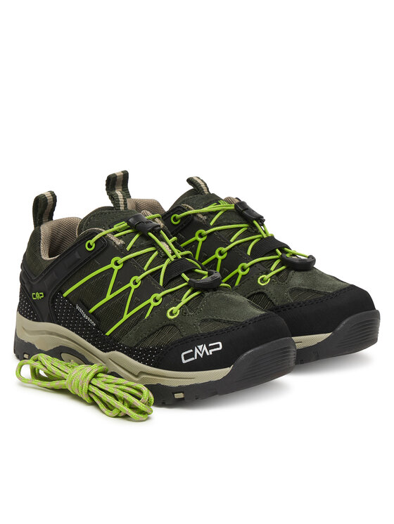 CMP CMP Trekingová obuv Kids Rigel Low Trekking Wp 3Q54554 Zelená