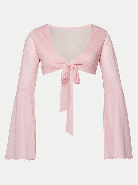 Juicy Couture Juicy Couture Bluză JCWCT23326 Roz Slim Fit
