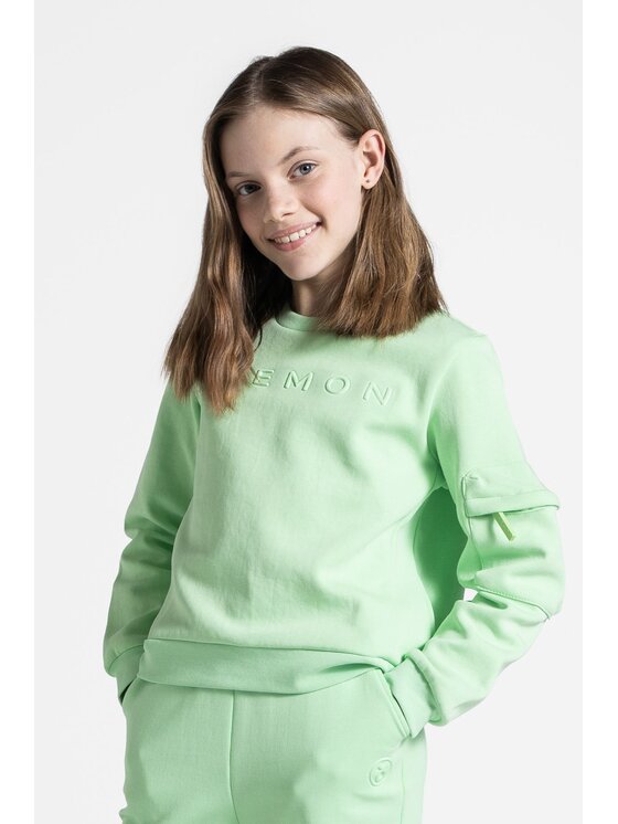 Lemon Explore Lemon Explore Bluza WL5132101ACG-030 Żółty Regular Fit