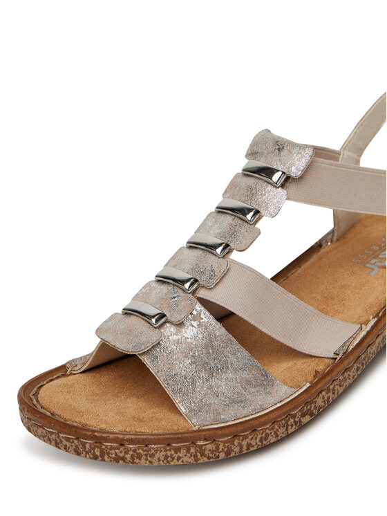 Rieker Rieker Sandali 62850-90 Siva
