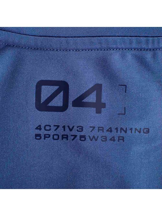 4F 4F Bluza TFSWM072 Niebieski Comfortable Fit