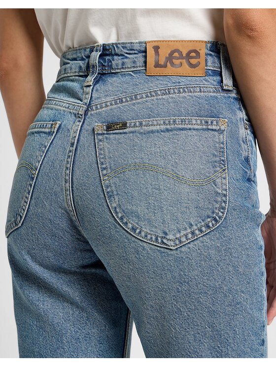 Lee Lee Jeansy 112360027 Niebieski Regular Fit