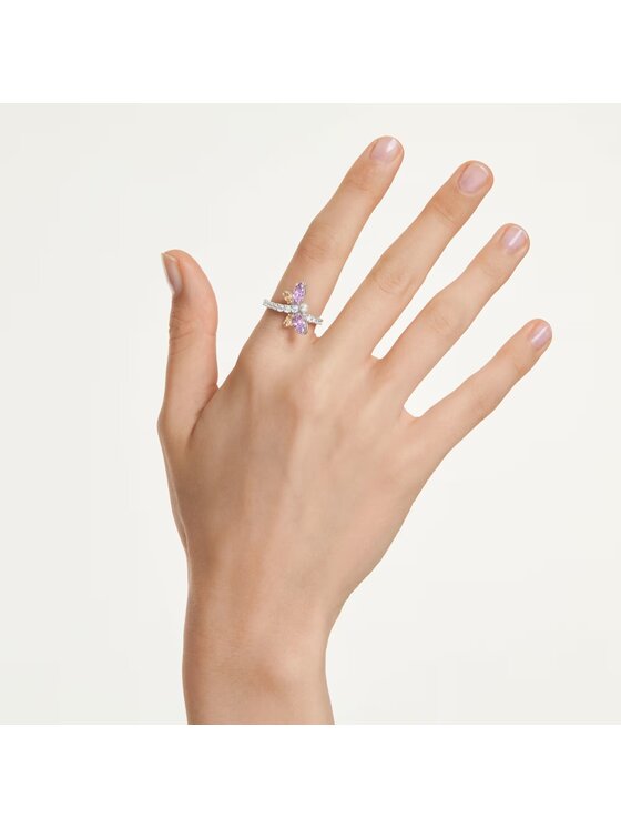 Swarovski Swarovski Pierścionek Dragonfly Ariana Grande 5737366 Srebrny