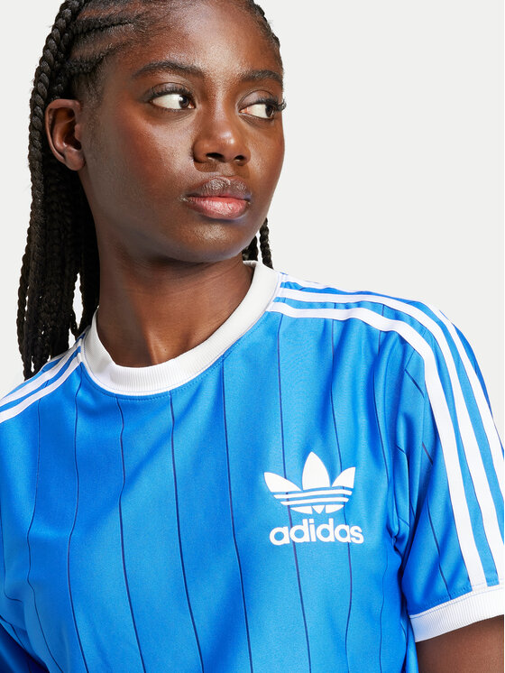 adidas adidas T-shirt adicolor 3-Stripes IY7233 Plava Loose Fit