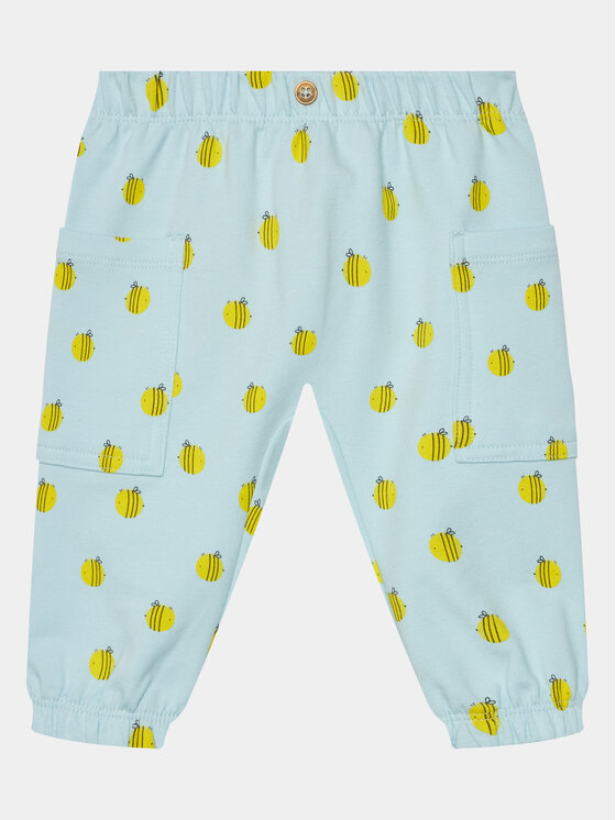United Colors Of Benetton Pantaloni trening 3VHBAF01P Albastru Regular Fit