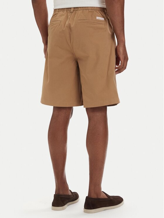 Calvin Klein Jeans Calvin Klein Jeans Шорти от плат LV04RF612G Тъмнобежов Regular Fit