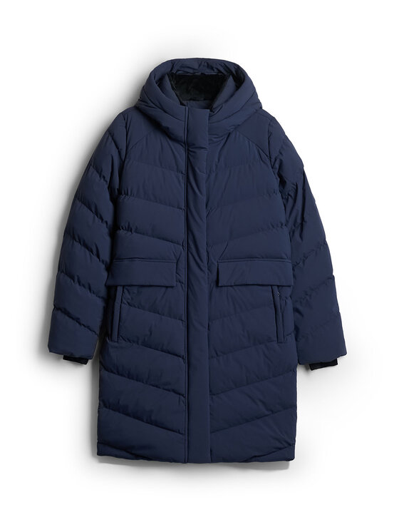 4F 4F Płaszcz zimowy CITY JACKETS Granatowy Regular Fit