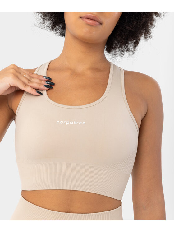 Carpatree Carpatree Top Blaze top Beżowy Fitted Fit