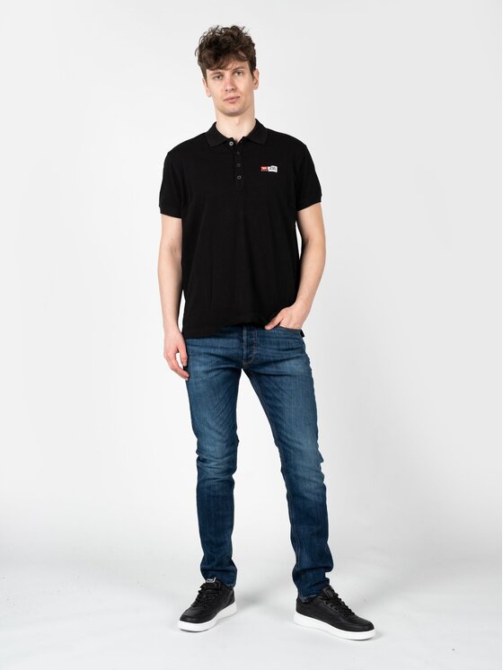 Diesel Diesel Jeansy 00SWID-RM062-01 Tmavomodrá Slim Fit