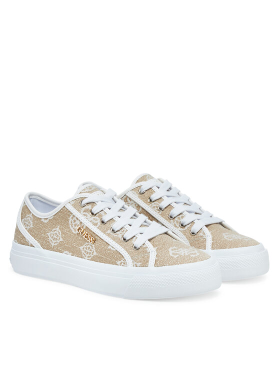 Guess Guess Sneakersy FLJJX7 FAL12 Biela