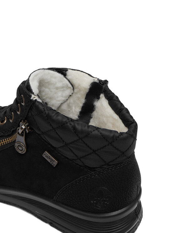 Rieker Rieker Schnürschuhe CEO-L7701-00 Schwarz