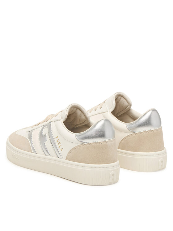 Furla Furla Сникърси Allegra Lace-Up YM52ALG BX4679 BD 5306S Кремав