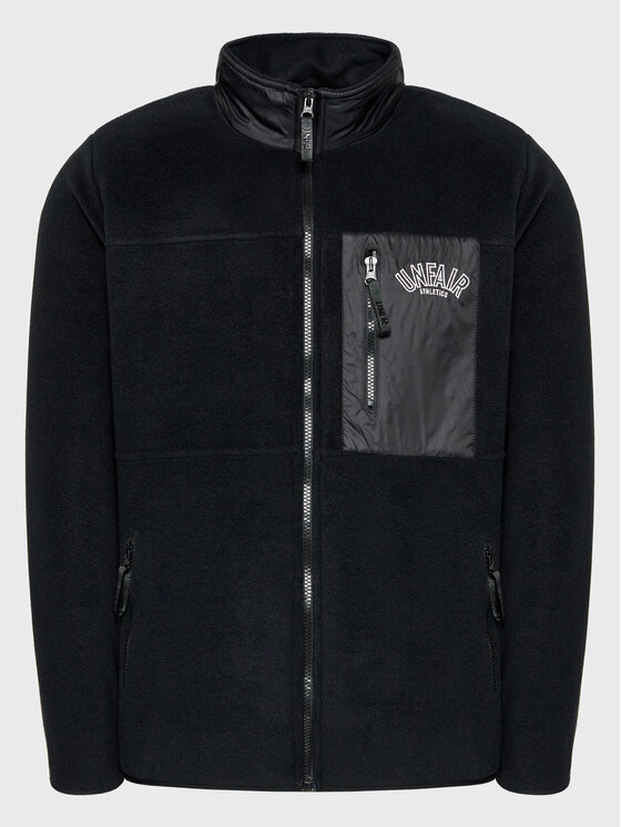 Unfair Athletics Fleecejacke UNFR22182 Schwarz Regular Fit Modivo.at