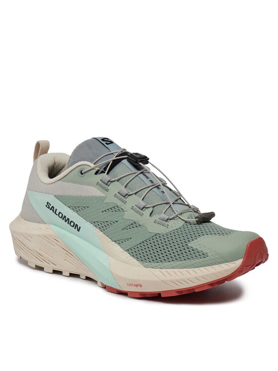 Salomon Salomon Buty do biegania Sense Ride 5 L47211700 Zielony