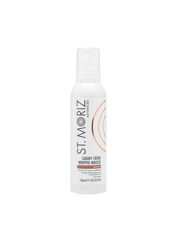 St.Moriz St.Moriz St.Moriz Advanced Luxury Whipped Creme Mousse samoopalająca pianka o satynowym wykończeniu 150ml Pianka