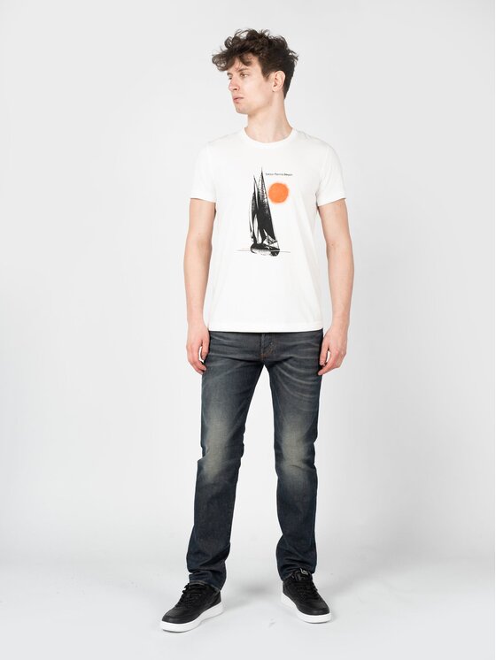 Diesel Diesel T-shirt A05152-0ASUB-141 Bianco Regular Fit