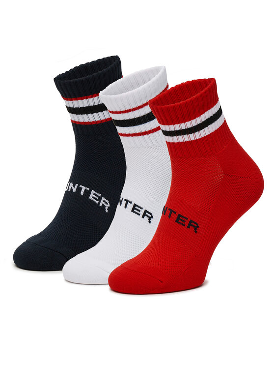 Hunter Hunter Довгі шкарпетки AS_HUNTER_02Z_SS25 (3-PACK) Кольоровий