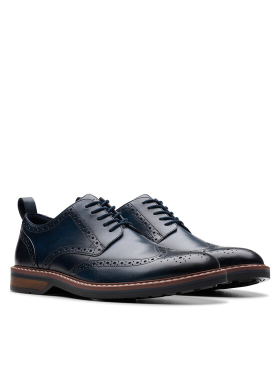 Clarks Clarks Polobotky Aldwin Limit 26178471 Tmavomodrá