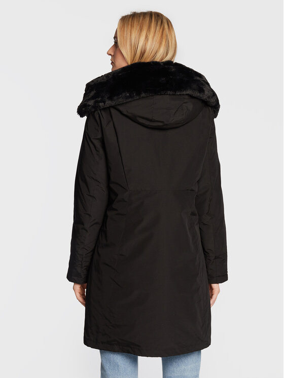 Woolrich Woolrich Vatovaná bunda Bow Bridge CFWWOU0551FRUT0001 Černá Regular Fit
