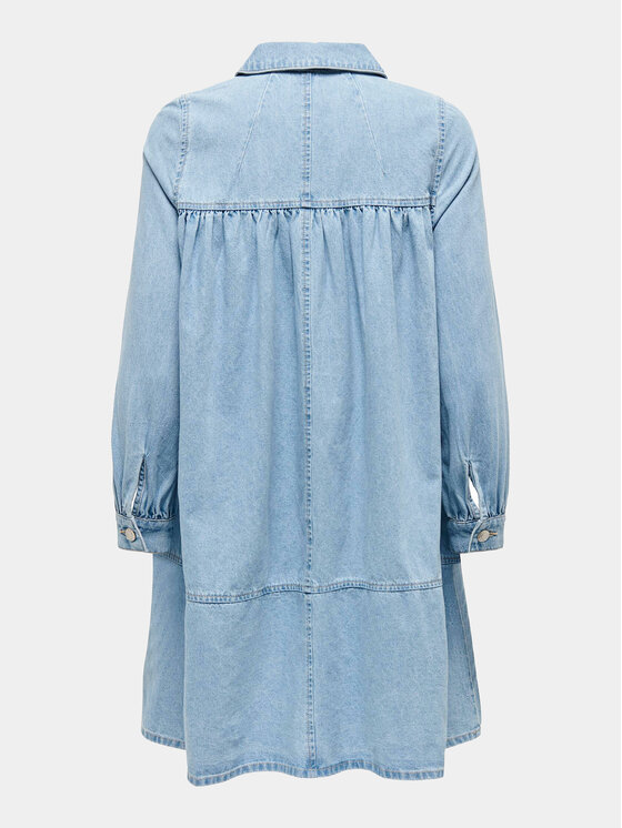 ONLY ONLY Džínsové šaty Madden 15248963 Modrá Loose Fit