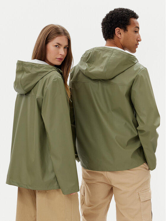 Hunter Hunter Dežna jakna Izzy Unisex HARU0012251 Khaki Regular Fit