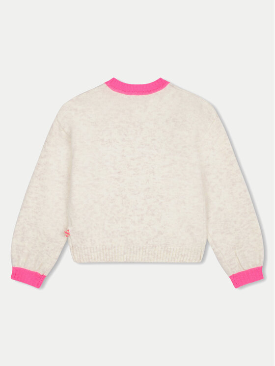 Billieblush Billieblush Megztinis U20460 Écru Regular Fit