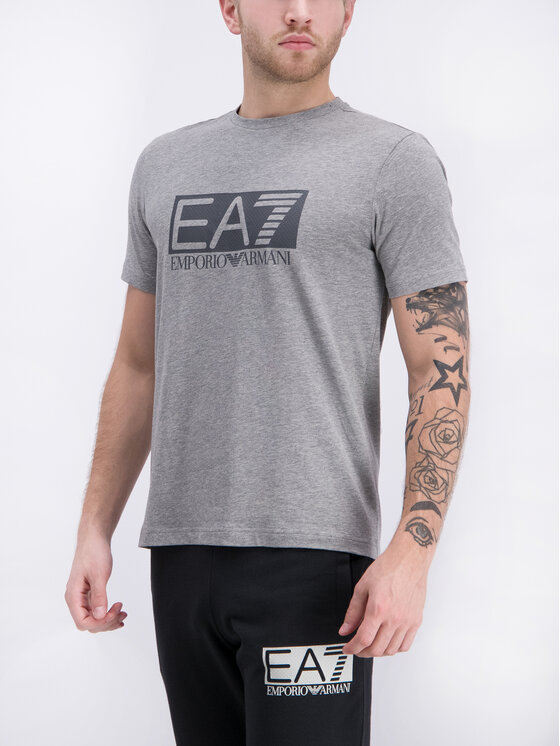 EA7 Emporio Armani EA7 Emporio Armani T-Shirt 3GPT62 PJ03Z 3905 Grau Regular Fit
