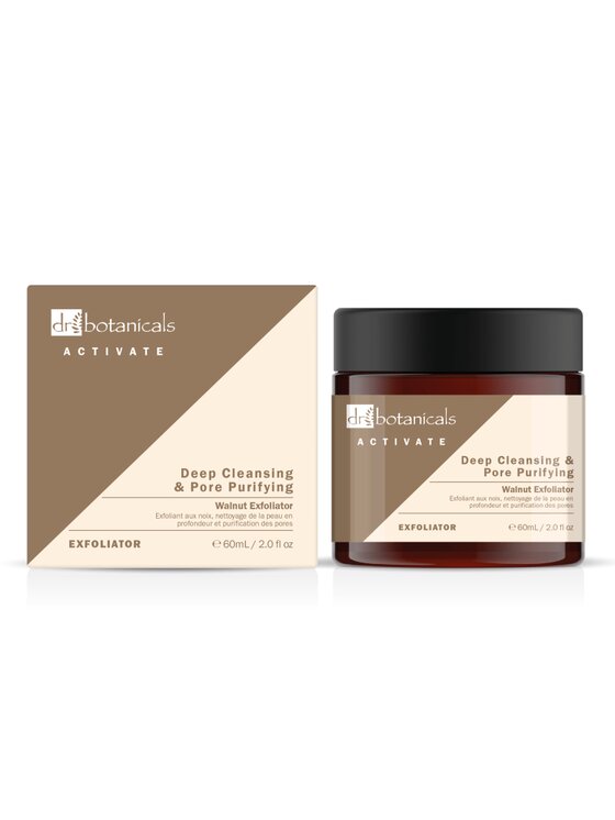 Dr Botanicals Dr Botanicals Głębokie oczyszczanie i oczyszczanie porów orzecha włoskiego Peeling