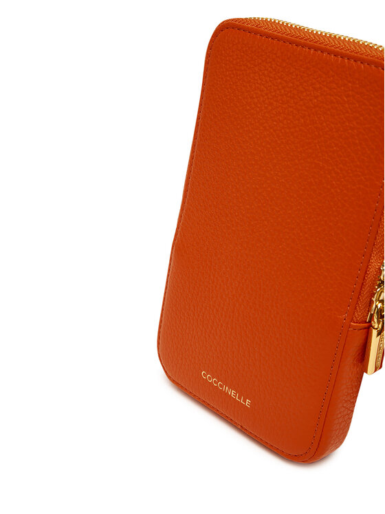 Coccinelle Coccinelle Torbica za telefon E5 MI5 27 01 01 Oranžna