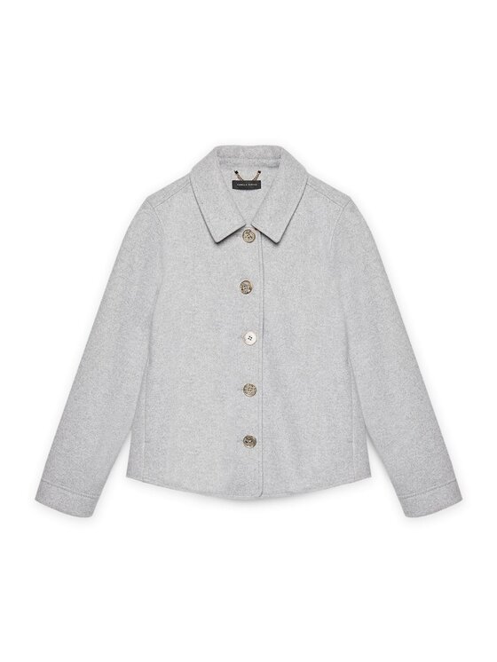Fiorella Rubino Fiorella Rubino Cappotto 8390T000338N013 Grigio A-Line Fit