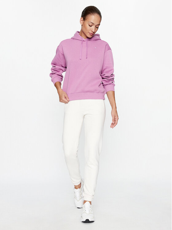 Champion pink hoodie uo best sale