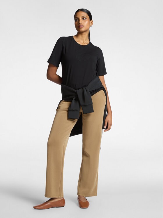 Elena Mirò Elena Mirò T-shirt G071Z000590N033 Nero Slim Fit