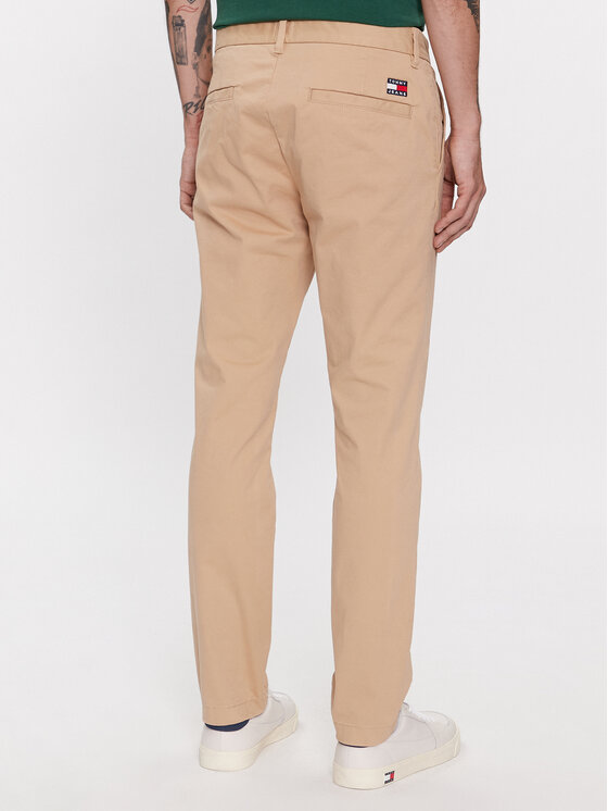Tommy Jeans Tommy Jeans Chino Austin DM0DM18339 Bež Slim Fit