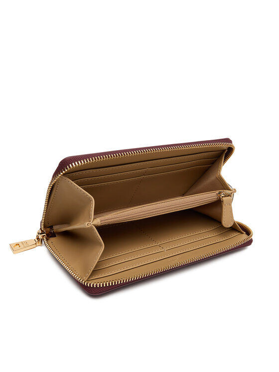 LOVE MOSCHINO LOVE MOSCHINO Голям дамски портфейл JC5611PP1NKD0552 Бордо