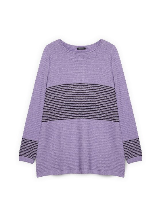 Fiorella Rubino Fiorella Rubino Maglione M747L008131N009 Viola Regular Fit