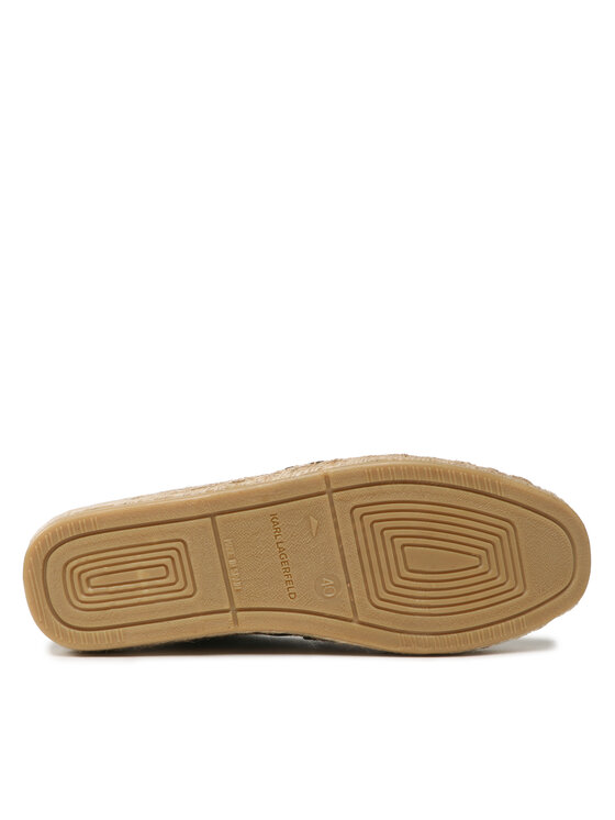 KARL LAGERFELD KARL LAGERFELD Espadryle KL70103 Czarny