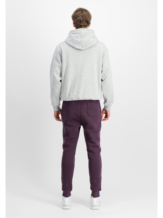Alpha Industries Alpha Industries Joggery Basic Small Logo Jogger Fioletowy Slim Fit