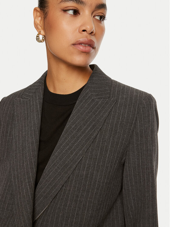 Marella Marella Giacca da abito Lama 2423046151 Grigio Regular Fit