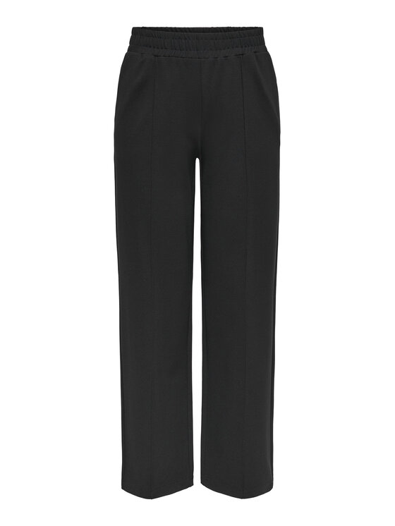 ONLY ONLY Spodnie materiałowe 15235076 Czarny Loose Fit