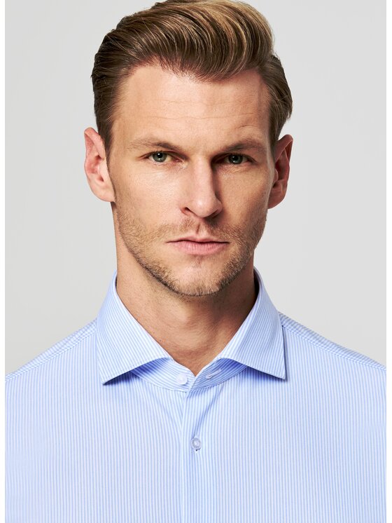 Pako Lorente Pako Lorente Koszula P26SF-1X-019 Niebieski Classic Fit