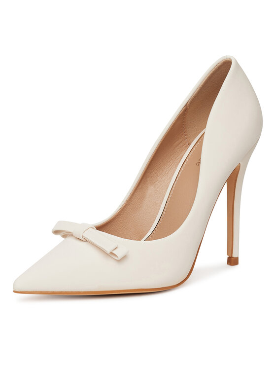 DeeZee DeeZee Pantofi cu toc subțire GAO-2312-6A Écru
