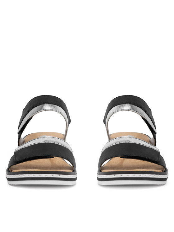 Rieker Rieker Sandalen V36B9-14 Schwarz