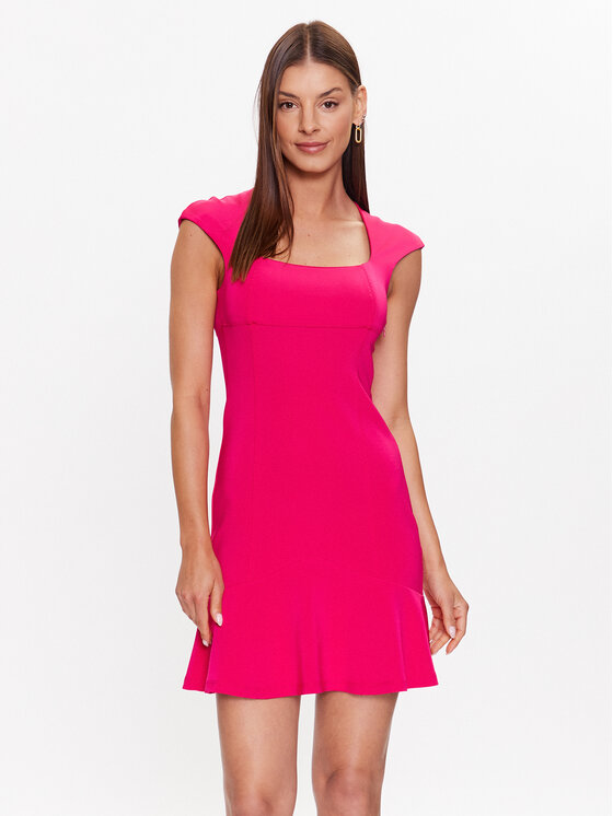 Pinko Každodenné šaty 100923 A04I Ružová Slim Fit